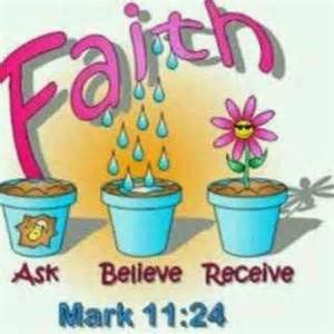 Ask believe receive