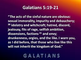 Galatians 5 19