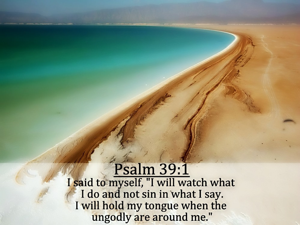 Psalm 39 1
